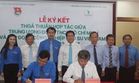 T.Ư Đoàn và Tập đoàn Công nghiệp cao su Việt Nam ký thỏa thuận hợp tác