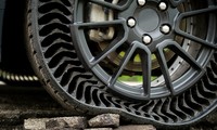 Xe GM sắp trang bị lốp không hơi độc đáo