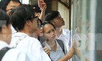 Thí sinh dự thi THPT quốc gia 2019