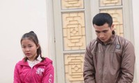 Các bị cáo tại tòa án Hà Nội.