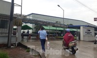 Công nhân Tenma Việt Nam vẫn làm việc bình thường ngày 26/5. Ảnh: Nguyễn Thắng