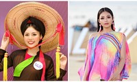 Cựu sinh viên trường Đại học Thủy lợi duyên dáng tại cuộc thi Hoa hậu hoàn vũ Việt Nam 2022