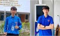 Chàng sinh viên Sư phạm hết mình với màu áo Xanh