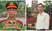 Nam sinh tốt nghiệp trường Đại học Nội vụ Hà Nội tiếp tục theo đuổi ước mơ làm chiến sĩ công an
