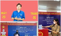 Nghệ sĩ Việt dậy sớm đi bầu cử với thông điệp &apos;Bầu cử trách nhiệm, chống dịch toàn diện&apos;
