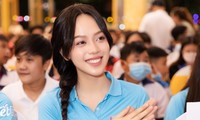 Top 3 &apos;Hoa hậu Việt Nam 2022&apos; cùng dàn ‘mỹ nhân’ đình đám mang Tết hạnh phúc cho các em nhỏ TP. HCM