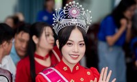 &apos;Hoa hậu Việt Nam 2022&apos; Thanh Thủy đầy xúc động trở về với gia đình sau hơn một tháng đăng quang