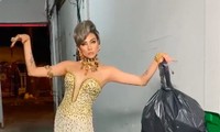 Hết biến gối thành váy, sao Việt lại đua nhau diện thật đẹp để đi... đổ rác