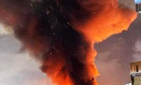 Cháy tàu cá ở Vũng Tàu, ngọn lửa bốc cao hơn chục mét