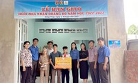 Hỗ trợ xây dựng 13 căn nhà Khăn quàng đỏ cho học sinh nghèo vượt khó