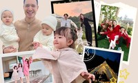 Gia đình sao Việt đi du Xuân: Các thiên thần nhỏ được chú ý hơn cả ông bố bà mẹ nổi tiếng