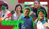 Muôn vàn cảm xúc của phụ huynh và học sinh trước giờ làm bài môn Văn kỳ thi tốt nghiệp THPT