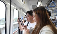 TP.HCM: Tàu metro Bến Thành - Suối Tiên lăn bánh chạy thử nghiệm qua 5 nhà ga trên cao