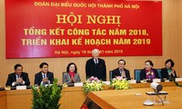 Tổng Bí thư, Chủ tịch nước Nguyễn Phú Trọng dự hội nghị tổng kết công tác năm 2018, triển khai kế hoạch năm 2019 của Đoàn ĐBQH thành phố Hà Nội