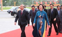 Thường trực Ban Bí thư Trần Quốc Vượng dự Đại hội Đảng bộ Yên Bái