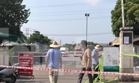 Hà Nội: Căng dây phong tỏa chợ đầu mối ở quận Hoàng Mai vì có ca nghi mắc COVID-19