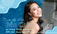 Người đẹp Biển Nguyễn Hoàng Bảo Châu và cơ duyên trở thành BTV thể thao của VTV