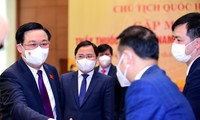 Chủ tịch Quốc hội Vương Đình Huệ gặp mặt thầy thuốc trẻ Việt Nam tiêu biểu