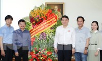 Chủ nhiệm Ủy ban Văn hóa, Giáo dục của Quốc hội thăm, chúc mừng báo Tiền Phong ngày 21/6