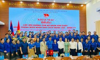 Khai mạc lớp bồi dưỡng cán bộ chủ chốt Đoàn Thanh niên Lào khóa 27 tại Hà Nội