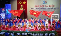 Toàn cảnh phiên trọng thể Đại hội Đoàn TNCS Hồ Chí Minh tỉnh Thái Nguyên nhiệm kỳ 2022 - 2027