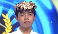 Nam sinh trường chuyên Lê Quý Đôn bứt tốc ấn tượng giành vòng nguyệt quế Olympia