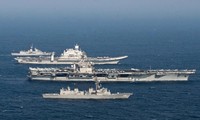 Hải quân Mỹ, Nhật Bản, Australia và Ấn Độ trong cuộc tập trận Malabar ở Biển Ả Rập