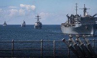 Tàu của NATO tập trận Baltops