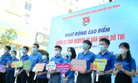 Đoàn viên, thanh niên tình nguyện vì văn minh đô thị