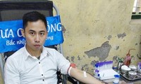 Chàng trai hiến máu 29 lần trong 10 năm