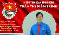 Chị Trần Thị Diễm Trinh giữ chức Bí thư Tỉnh Đoàn Bình Dương