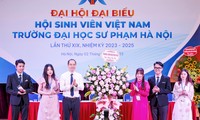 Chị Nguyễn Hà My làm Chủ tịch Hội Sinh viên trường ĐH Sư phạm Hà Nội