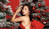 Hot girl Việt check-in &quot;rầm rầm&quot; không khí Giáng sinh