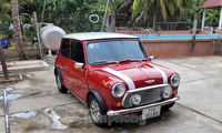 Tái hiện Mini Cooper phong cách Mr Bean tại Bến Tre