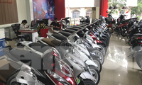 Giá bán nhiều mẫu xe máy Honda được điều chỉnh giảm