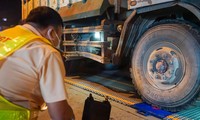 TPHCM: Sợ CSGT phạt nặng, tài xế xe chở quá tải khai tên giả