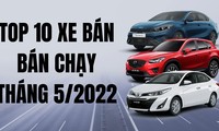 Top 10 ô tô ăn khách nhất tháng 5 tại Việt Nam 