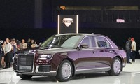 Aurus Senat, mẫu xe siêu sang Nga mới ra mắt tại Moscow Motor Show. Ảnh: Autocar