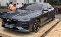 Mẫu sedan Vinfast LUX A2.0 mới lộ diện tại Hà Nội.