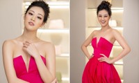 Hoa hậu Khánh Vân tái xuất lộng lẫy sau dịch COVID-19, khoe vòng 1 gợi cảm táo bạo