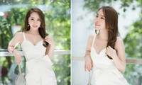 Sau soán ngôi &apos;vòng eo 56&apos; của Ngọc Trinh, Quỳnh Nga tự tin khoe vòng 1 nóng bỏng