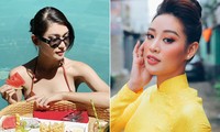 Á hậu Thuỳ Dung nóng bỏng với bikini, Khánh Vân hoá &apos;cô ba Sài Gòn&apos; với áo dài vàng