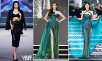 Thí sinh có vòng eo nhỏ nhất Miss World Vietnam hai lần &apos;đụng váy&apos; Hoa hậu Đỗ Thị Hà