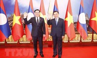 Chủ tịch Quốc hội Vương Đình Huệ kết thúc tốt đẹp chuyến thăm chính thức nước Lào 