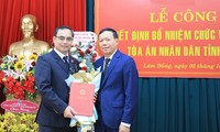 Bổ nhiệm Phó Chánh án Tòa án nhân dân tỉnh Lâm Đồng