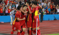 U23 Việt Nam chơi trên chân đối thủ trong trận mở màn SEA Games 31 ảnh Trọng Tài