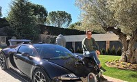 Siêu xe của Ronaldo gây tai nạn tại Tây Ban Nha 