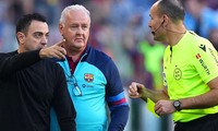 HLV Xavi nổi điên chỉ trích &apos;kẻ thù&apos; của Messi sau trận hòa của Barcelona 