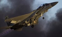 Tiêm kích F-15 của Không quân Israel tham gia không kích Syria. Ảnh: Jerusalem Post