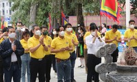 Gương mặt trẻ Việt Nam tiêu biểu 2021 về dâng hương Quốc mẫu Tây Thiên